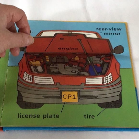 Let’s Look inside the Red Car, rare hardcover vintage , excellent - Picture 4 of 16